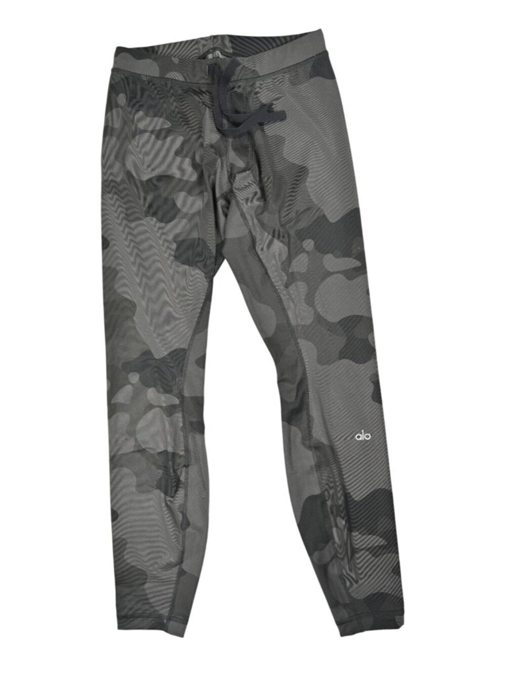Alo Yoga Warrior Compression Pants in Black Camo